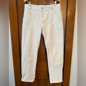 LOFT Off-White  the girlfriend denim jeans